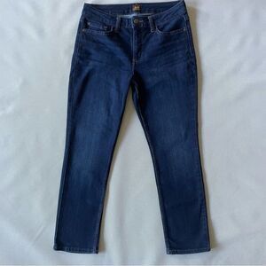 Lee Dark Denim Straight Leg Jeans Women’s Size 10 S/C
